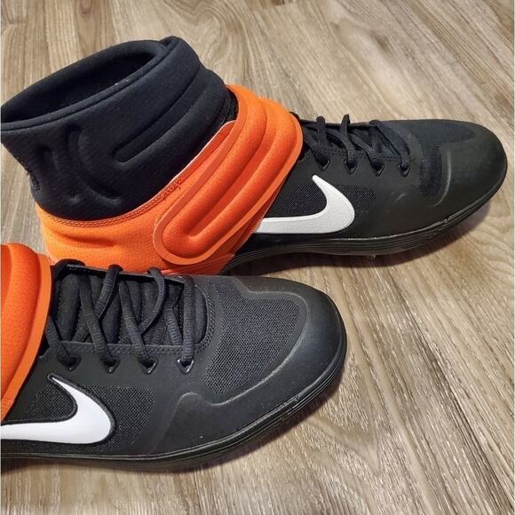 Nike Alpha Air Huarache Elite 2 Mid‎ cleats - Picture 4 of 10